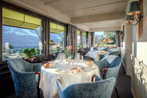 Restaurant, Park Hotel Sonnenhof - Relais & Chateaux in Vaduz