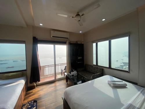 Kilátás, Hotel Sita (place on the heritage ghats of benaras) near Új Vishwanath Templom