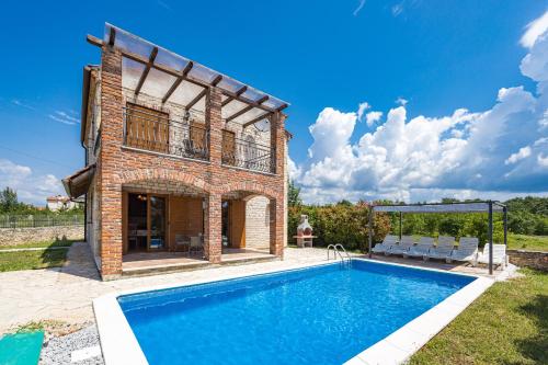 Villa Aldore in Central Istria for 6 persons with private pool - Accommodation - Čabrunići