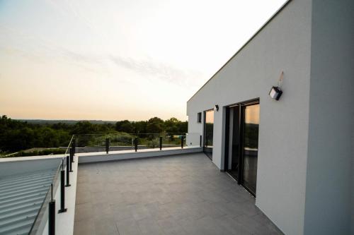 Villa EmMa Istria in Central Istria with sea view, pool heating and underfloor heating