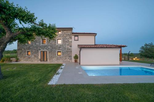 Villa Fiore in Central Istria suitable for families and cyclists - Accommodation - Momjan