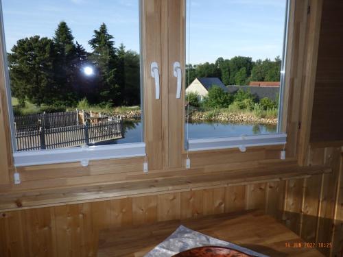 Kilátás, Schäferwagen im Auszeithof Niederfrohna (Schaferwagen im Auszeithof Niederfrohna) in Niederfrohna