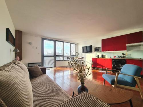 Bel appartement F2 42 m2 - Location saisonnière - Ivry-sur-Seine