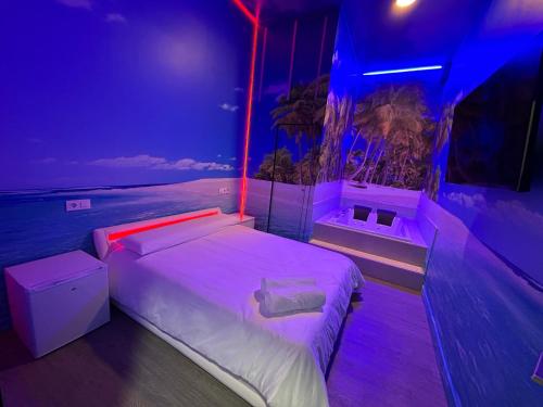 Habitacion con jacuzzi y baño privado chambre d'hôte Parque de San Blas