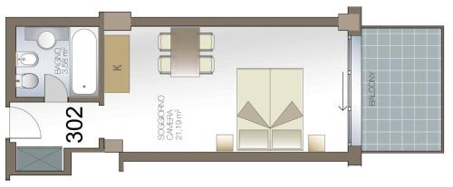 1 queen bed