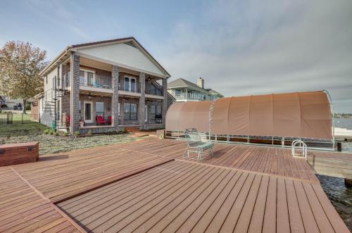 Lakefront Montgomery Home with Private Dock!