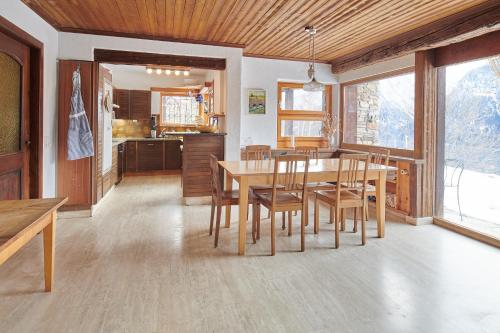 virtuve, Casa Bubeck in Cavagnago