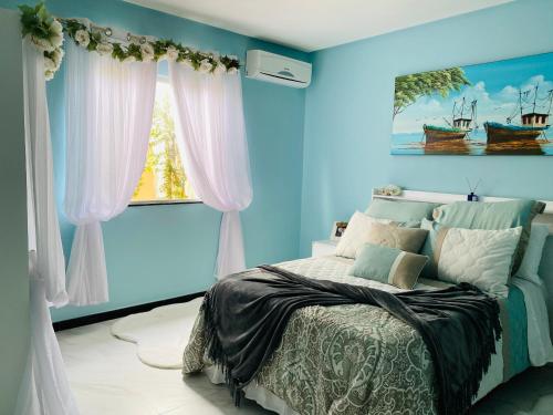 1 double bed