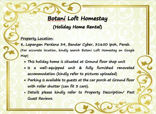 BOTANI LOFT HOMESTAY BOTANI LOFT HOMESTAY