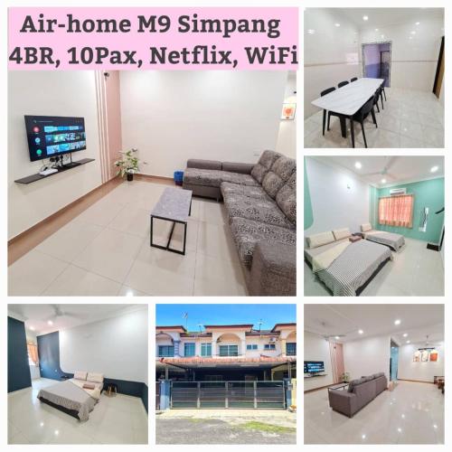 Air-home No 28 Simpang near Aulong Econsave, 3BR, 7pax, Netflix