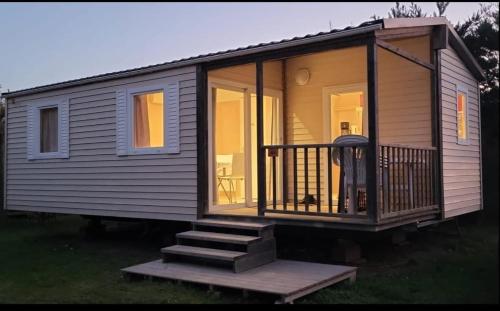 Mobil-home climatisé 4-6 personnes - Camping - Port-la-Nouvelle