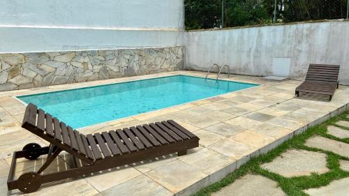 Casa com piscina a 4 minutos da praia de Geribá