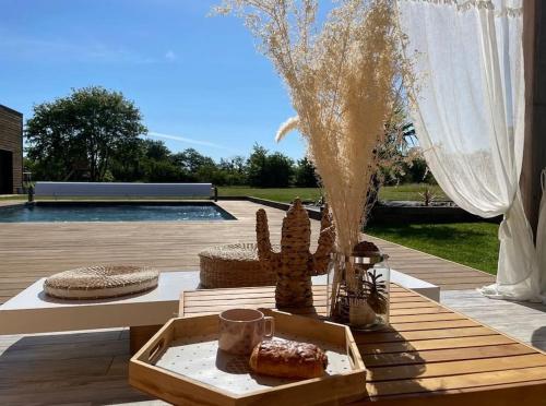 Villa avec piscine en campagne ! - Location saisonnière - Issigeac