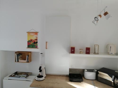 Konyha, L'Embellie un gîte tout confort et cocooning (L'Embellie un gite tout confort et cocooning) in Villefranche-sur-Saone