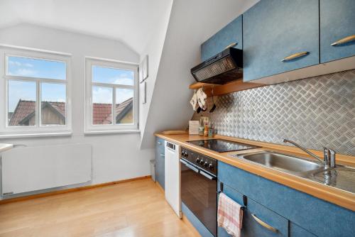 مطبخ, Apartments am Hainich - 59m2, 4 Personen, Küche, Netflix, Parken, Hunde Willkommen, Nationalpark (Apartments am Hainich - 59m2, 4 Personen, Kuche, Netflix, Parken, Hunde Willkommen, Nationalpark) in Horselberg-Hainich Ot Behringen