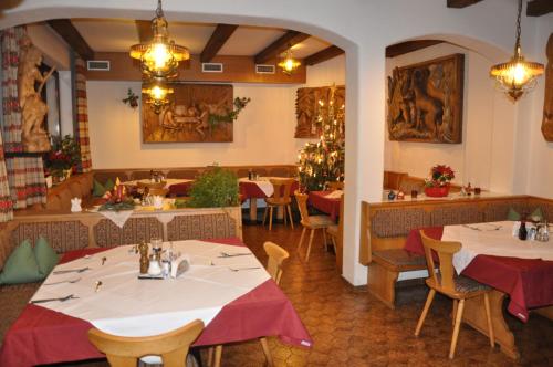 ห้องอาหาร, Hotel Pension Bergfrieden in ไวดัค