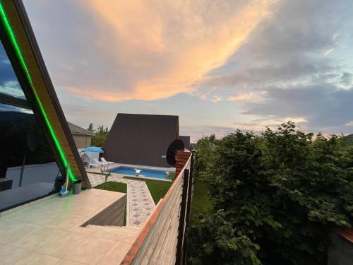 Vista exterior, 3Gozel Aframe Villa Gabala in Nohurqishlaq