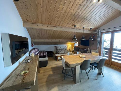 Appartement cocooning aux Saisies - 6 pers, proche pistes, garage inclus