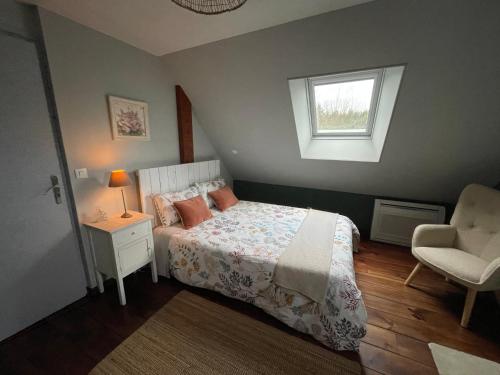 1 double bed