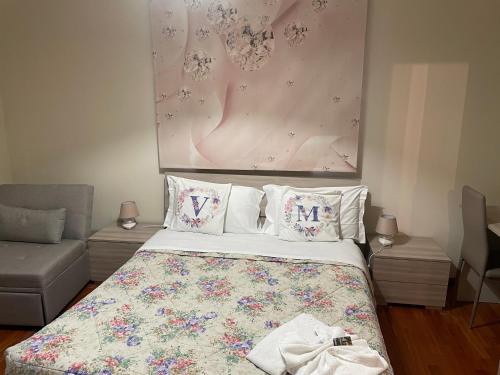 1 queen bed, 1 twin bed