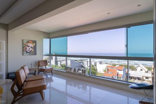 Lindo apartamento com vista para o mar EDU302