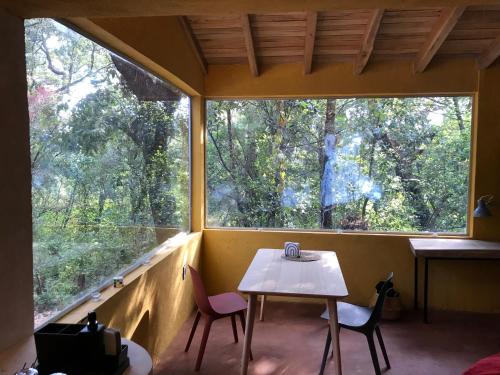 La Cabaña Azul al fondo del Bosque de Tepoztlán in Tepoztlán, Mexico