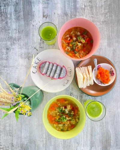 Food and beverages, The 99 Cottage (บ้านทุ่งบางปลาม้า) in Bang Pla Ma