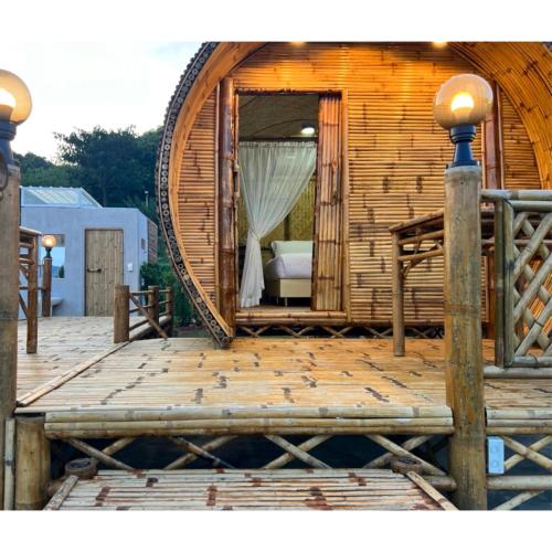 A szálláshely kívülről, 22 négyzetméteres, 1 hálószobás Ház 1 fürdőszobával Palau területén (Quality Time Farmstay: Yard house #4) in Palau