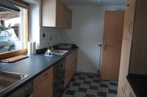 廚房, Ferienwohnung "Seaside" in 阿爾高林登伯格