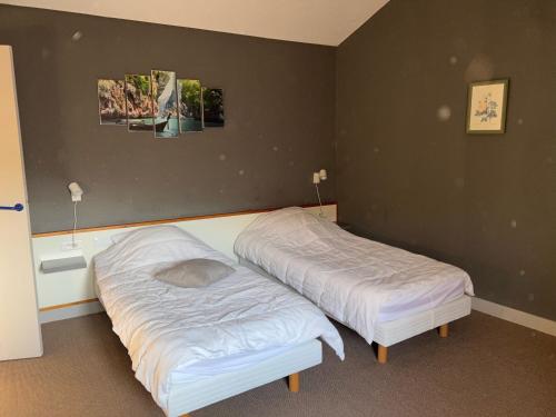 2 twin beds