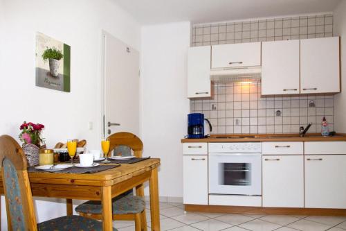 virtuve, Ferienwohnungen Moselterrasse in Detzem