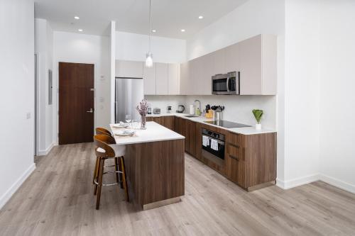 Chic 1BD with Rooftop W/D in Unit Downtown, New York (fotografie 6)