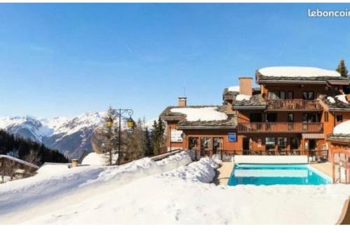 Bright 23 m nest with balcony - Location saisonnière - La Plagne-Tarentaise