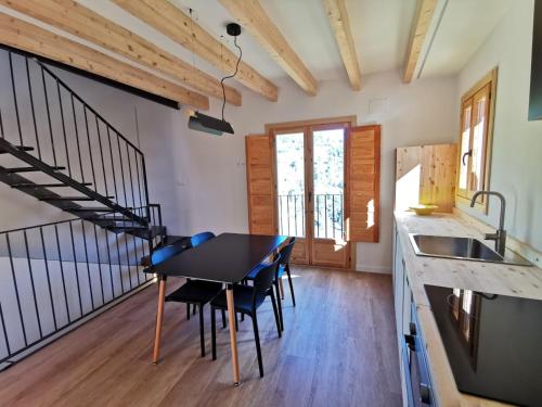 廚房, Cara Norte , Casa Rural-Castillo de Villamalefa in 盧塞納德爾西德