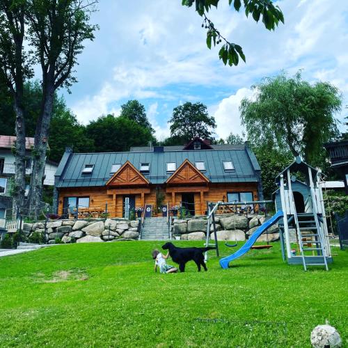 DOMEK SUDECKI ZAKĄTEK - 2 APARTAMENTY 7- os Z GORĄCĄ BALIĄ ZEWNĘTRZNĄ, Szklarska Poręba (zdjęcie 5)