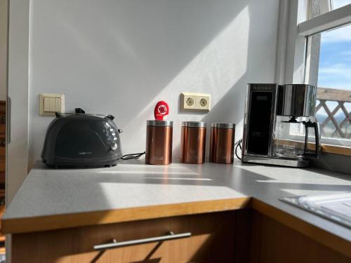 Kitchen, Lakeside Apartments in Fellabaer