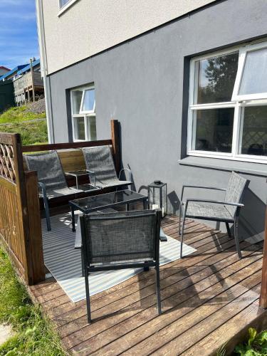 Balcony/terrace, Lakeside Apartments in Fellabaer