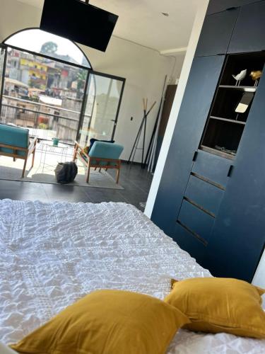 1 double bed