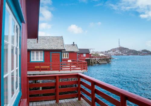 Erkély/terasz, Explorers Cabin Lofoten Edge in Tind