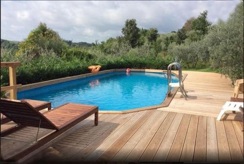 Farmhouse with pool in the Chianti