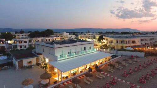 A szálláshely kívülről, Albergo Diomedee Rooms on the Beach in Rodi Garganico
