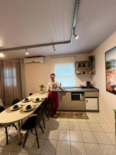 Iekārtas, La Vita hospedaria studio verde in Nova Veneza (Santa Catarina)