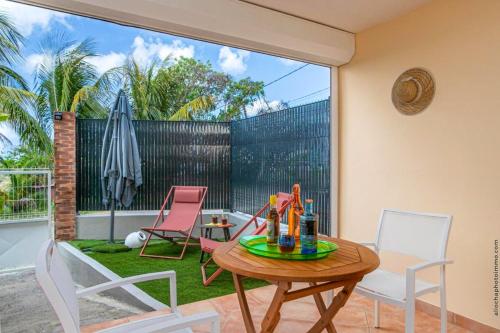 Studio avec vue sur la mer jardin clos et wifi a Sainte Luce - Location saisonnière - Sainte-Luce