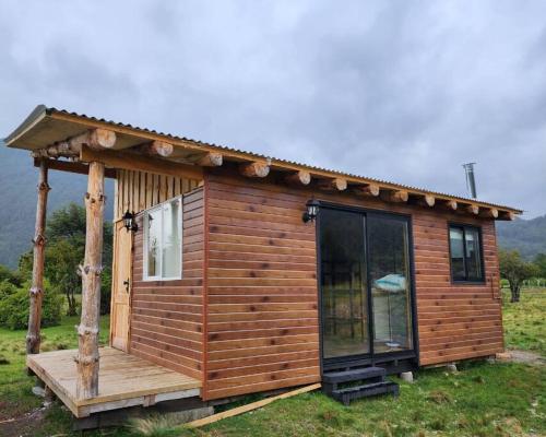 Mini casa de un espacio.