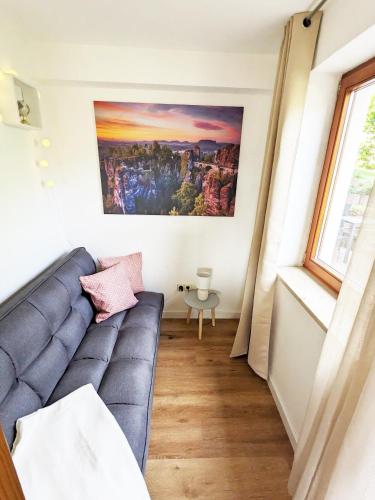 Urlaubsmagie - Ferienwohnung Sonnenfels -Mitten in der Natur mit Terrasse - S2, Sebnitz (fotografie 4)