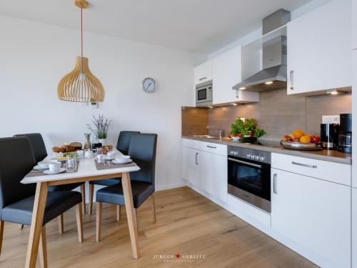 kuchyně, Ferienwohnung Knurrhahn Olpenitz in Olpenitz