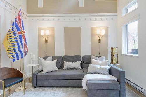 . Victoria's Parliamentary Suite with Private Rooftop Patio & Harbour View