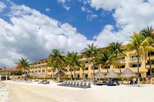 Apartamento en complejo hotelero con playa, Cancún (fotografie 7)