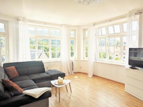 Urlaubsmagie - Ferienwohnung Haselmaus - Gemeinschaftsgarten, Sauna & Saisonaler Pool - HW3, Sebnitz (fotografie 7)