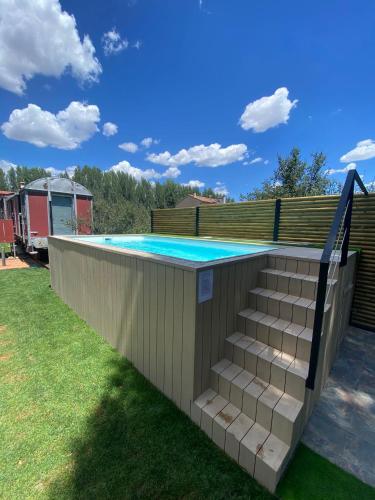 Úszómedence, El Vagón de Baides (El Vagon de Baides) in Aragosa